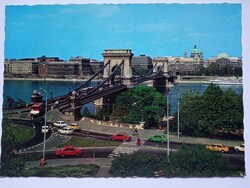Budapest Lánchíd képeslap !