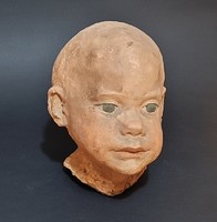 Antique large baby head