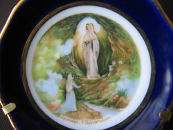 Limoges miniatűr Lourdes. Lourd-i Szűz Mária
