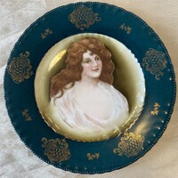 Rare Art Nouveau Victorian porcelain cress woollett 