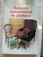 Bútorok restaurálása és javítása könyv Kitty Grime 1990