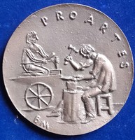 Miklós Borsos: pro artes bronze medal, 86 mm
