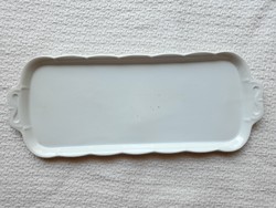 Fehér porcelán szendvicses tál