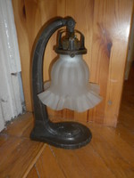 Antik asztali elektromos lámpa