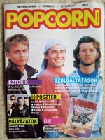 Popcorn újság  ! 4. Évfolyam, 1. Szám !!!  Jó állapotban !!! 1991 !!