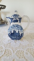 Small English enoch wedgwood faience jug with spout