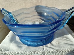 Brockwitz blue glass bowl