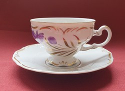 Weimar német porcelán kávés teás szett 2 részes csésze csészealj