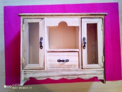 Fából készült Babaház szekrény ÚJ