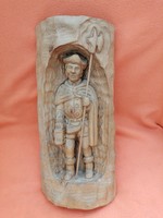 Spanish wood carving with 