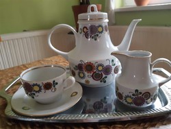 Német porcelán kávés/teás készlet 12 darabos