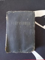1942. Fegyverben. Katonai ima könyv.