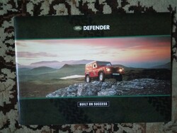 Land Rover  Defender katalógus ! Jó állapotban !!! ( 2 )