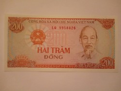 Unc 200 dong in vietnam 1987 !!