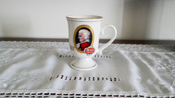 Mozart, hot chocolate cup, cup, mug