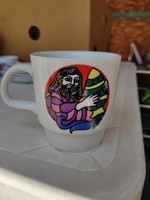 Lowland porcelain mug with a unique pattern