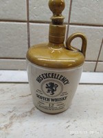 Ceramic scohts whiskey jug, bottle for sale !!