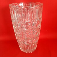 Olasz üveg, kristály váza