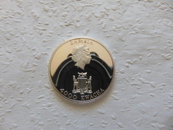 Zambia 4000 kwacha 2003 PP 24.73 gramm 925 - ös ezüst