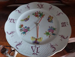 Herend Victoria pattern clock