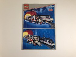 Vintage LEGO 4558 Metroliner Vonat Összeszerelési útmutató - füzet 1991-ből