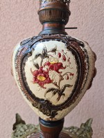 Ditmar brünner ag antique majolica lantern indicated