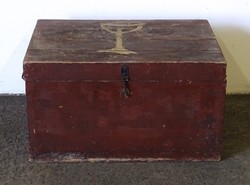 1I935 Nagyméretű katona láda tároló doboz 48 x 60.5 x 85.5 cm