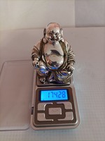Tucci ezüst Buddha szobor