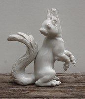 Allach porcelán figura - Allach squirrel/Eichhörnchen porcelain figurine