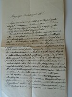 Ka339.3 Árvay józsef főv. Letter from a faith teacher 1919 Budapest (Orphan Esztergom) clothing aid