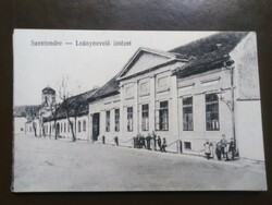 Postcard of Szentendre girls' education institute