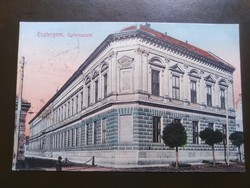 Esztergom gymnasium postcard
