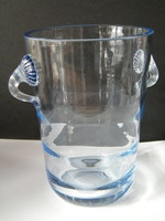 Vintage (1960) dán Per Lütken tervezte jégtartó, borhűtő üveg