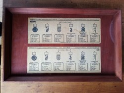 The first free election was a 1945 male and female ballot. Framed