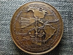 Nemzetközi Világkörüli Vitorlás verseny 1991-92 bronz emlékérem (id44680)