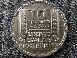 Franciaország Harmadik Köztársaság .680 ezüst 10 frank 1933 (id46760)