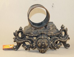 Antik bronz kandalló óra test 541