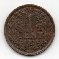 Hollandia 1 holland cent, 1925