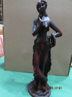 Szecessziós gipsz szobor 32 cm