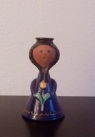 Vintage. Les Gábor figurális kerámia gyertyatartó eladó