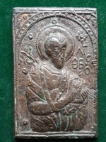 Teológus Szent János apostol és evangélista, korai bronz ikon