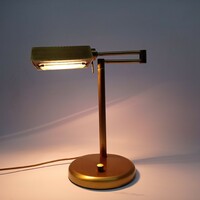 Réz asztali lámpa