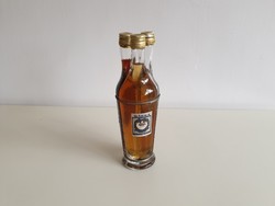 Old 1962 retro brand 3 vermouth glass bottle budafok winery