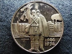 Bulgária Felszabadulás a fasizmus alól .900 ezüst 5 Leva 1974 PP (id61526)