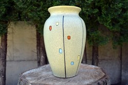 Mid century foreign vase 238 24 / old ceramic vase / retro vase