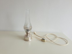 Retro régi petróleum lámpa alakú asztali lámpa