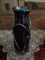 Art deco glass vase