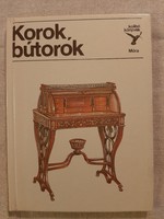 Búvár zsebkönyvek Kolibri/ Móra: Korok, Bútorok 1988