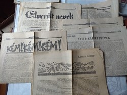 5 db Magyarság reszli melléklet vagy az újság pár oldala 1935, 1936