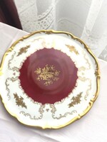 Barokk antik nagy tányer hibatlan 30 cm